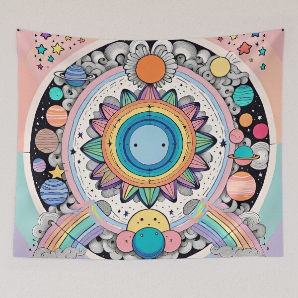 Item preview, Retro Doodle designed and sold by Happy-and-Neat.