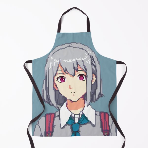 Item preview, Pixel Schoolgirl Charm designed and sold by Pixelartshirt.