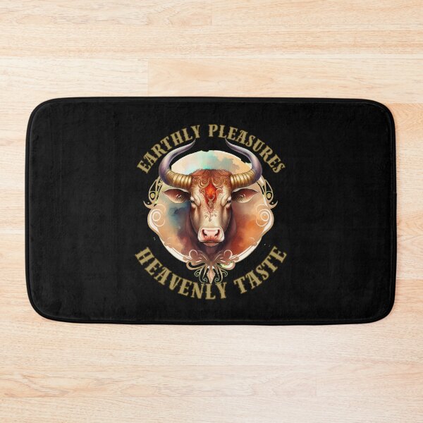 Item preview, Earthly Pleasures, Heavenly Taste. taurus sayings designed and sold by ZodiacWonders.