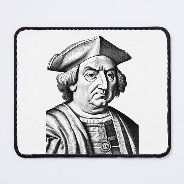 Item preview, Christopher Columbus portrait designed and sold by NTGUILTY.