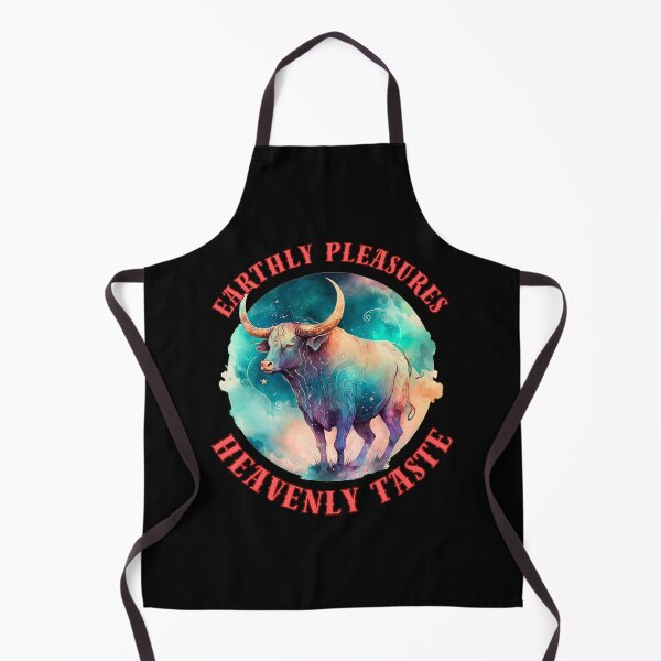 Item preview, Earthly Pleasures, Heavenly Taste. taurus zodiac sign designed and sold by ZodiacWonders.