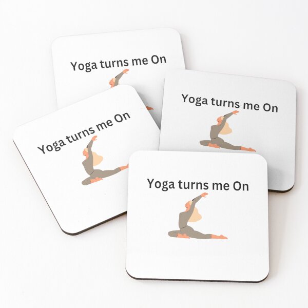 Item preview, Yoga turns me On.  designed and sold by DaringDesigns19.