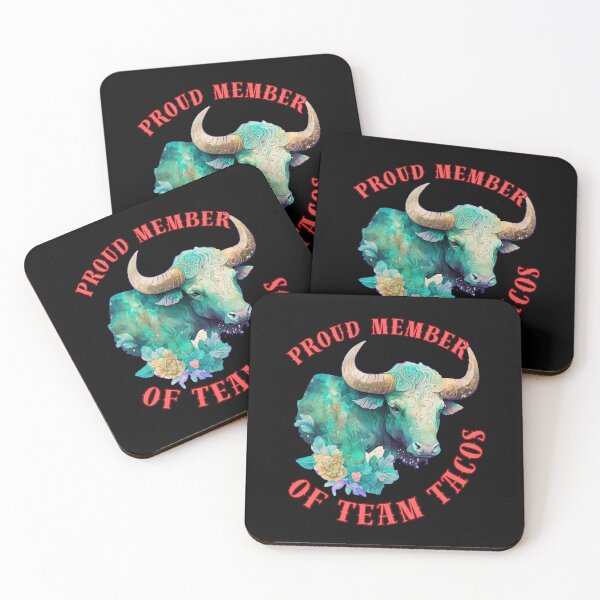Item preview, Proud Member Of Team Tacos. taurus astrology designed and sold by ZodiacWonders.