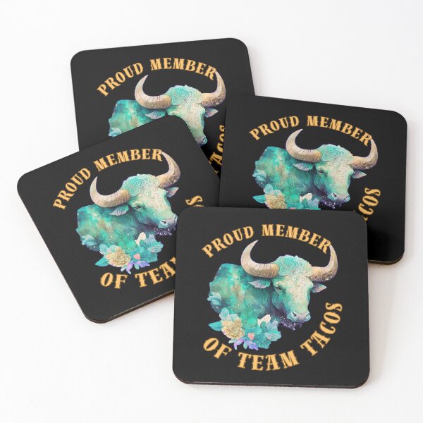 Item preview, Proud Member Of Team Tacos. taurus sign designed and sold by ZodiacWonders.