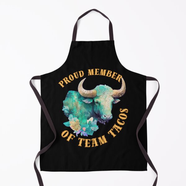 Item preview, Proud Member Of Team Tacos. taurus sign designed and sold by ZodiacWonders.