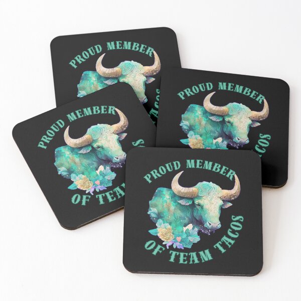 Item preview, Proud Member Of Team Tacos. taurus constellation designed and sold by ZodiacWonders.