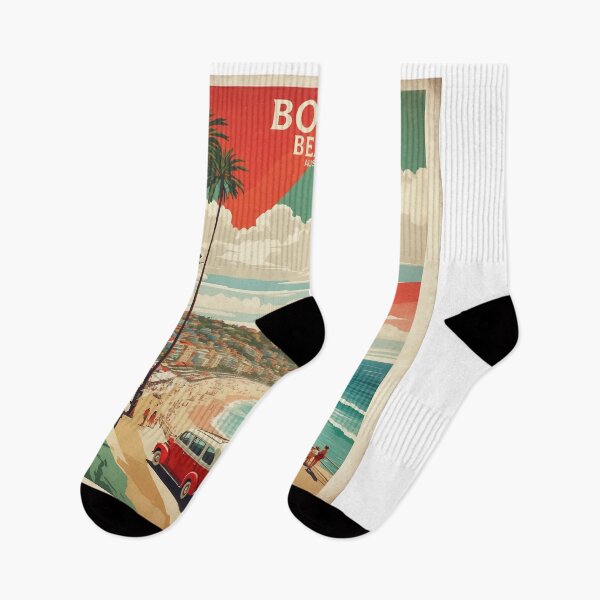Item preview, Bondi Beach Australia Vintage Poster Tourism designed and sold by TravelersGems.