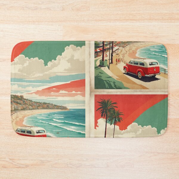 Item preview, Bondi Beach Australia Vintage Poster Tourism 2 designed and sold by TravelersGems.