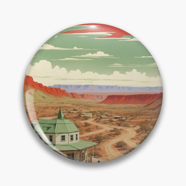 Item preview, Broken Hill Australia Tourism Vintage Poster designed and sold by TravelersGems.