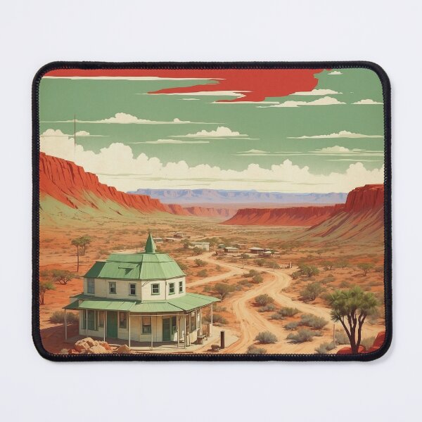 Item preview, Broken Hill Australia Tourism Vintage Poster designed and sold by TravelersGems.