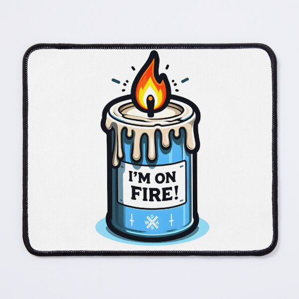 Item preview, Candle: I'm on fire! designed and sold by Dungeon-Depot.
