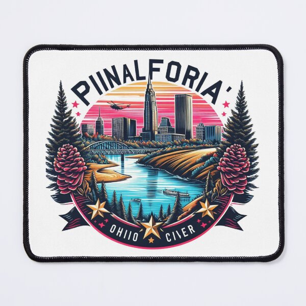 Item preview, 'Pinalifornia.' Situated in the picturesque Pinalis County along the Ohio River, designed and sold by PaintMeWorld.