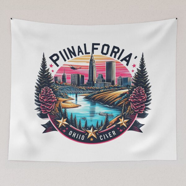 Item preview, 'Pinalifornia.' Situated in the picturesque Pinalis County along the Ohio River, designed and sold by PaintMeWorld.