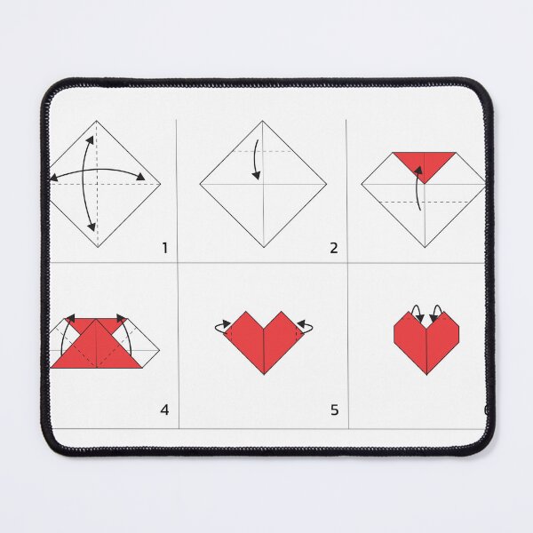 Artikelvorschau, Tutorial zum Papierfalten mit Valentinsherzen entworfen und verkauft von SUPERHERON.
