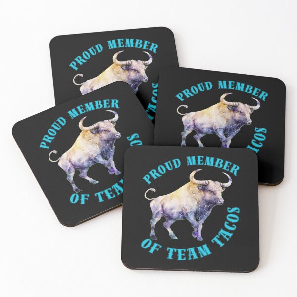 Item preview, Proud Member Of Team Tacos. taurus astrological sign designed and sold by ZodiacWonders.