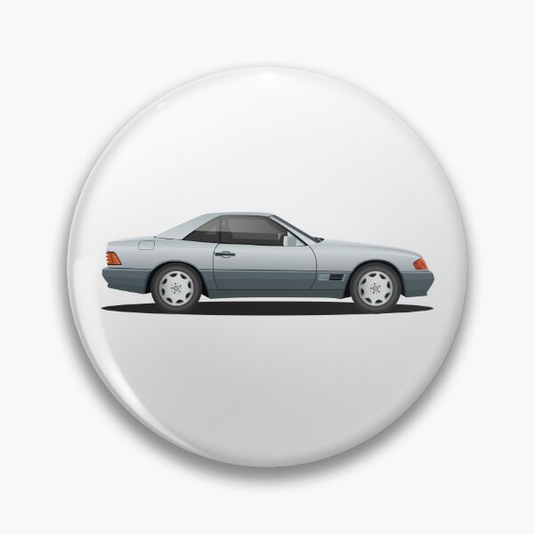 Item preview, R129 SL Car Art Grey designed and sold by ed-designs.