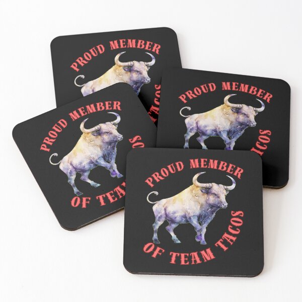 Item preview, Proud Member Of Team Tacos. taurus star sign designed and sold by ZodiacWonders.