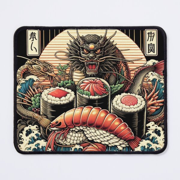 Item preview, Sushi Dragon | Edo Era Inspired Japanese Sushi designed and sold by Collin36.