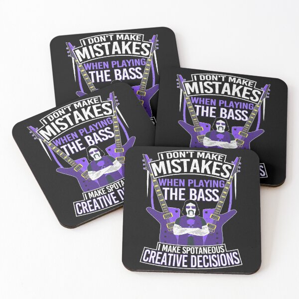 Item preview, I Don’t Make Mistakes When Playing Bass Bassist Gift designed and sold by Luna1Shop.
