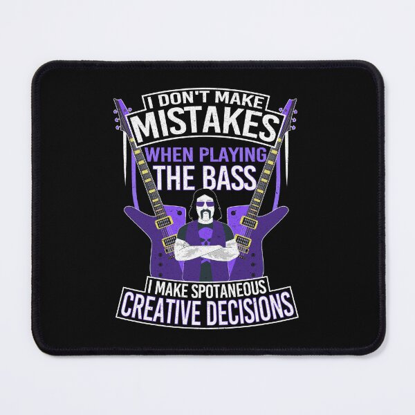Item preview, I Don’t Make Mistakes When Playing Bass Bassist Gift designed and sold by Luna1Shop.