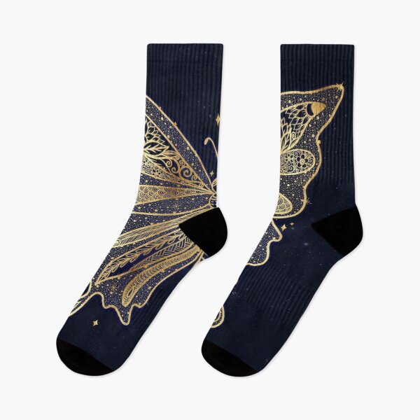 Item preview, Gold Butterfly Celestial Aesthetic designed and sold by NdesignTrend.