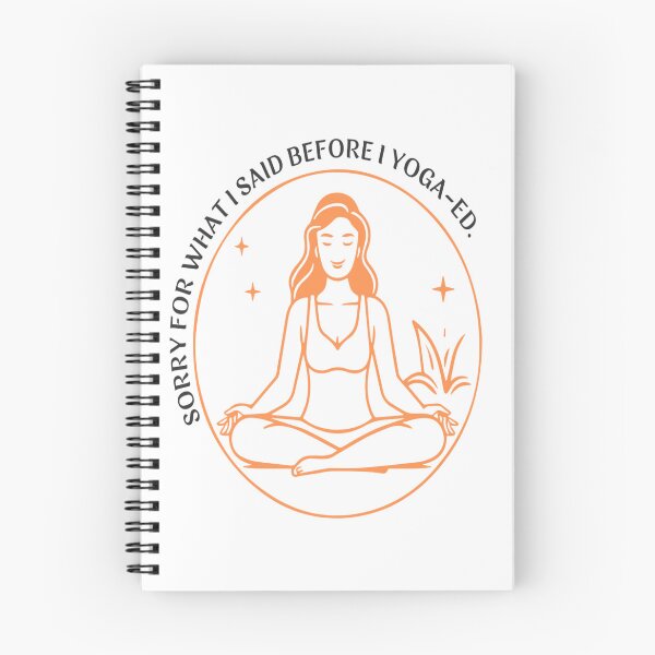 Artikelvorschau, Entschuldigung für das, was ich gesagt habe, bevor ich Yoga gemacht habe. entworfen und verkauft von DaringDesigns19.
