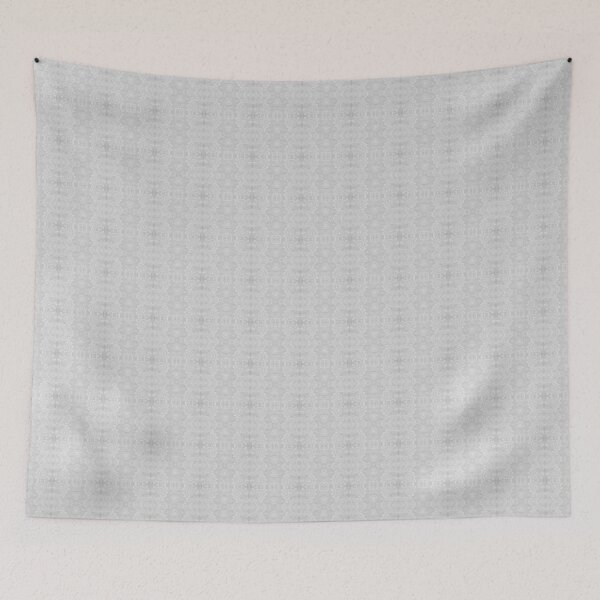 Item preview, Paloma Faded Vintage Floral Damask in Light Grey Fabric designed and sold by Piccolo Fiore Prints.