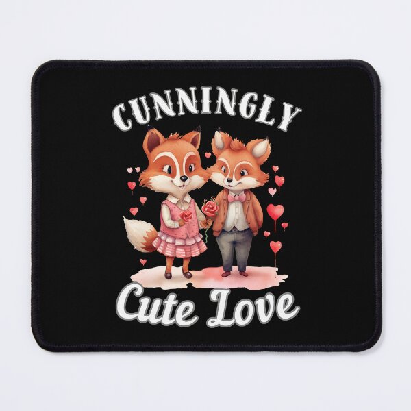 Item preview, Cunningly Cute Love designed and sold by FoxVibes.