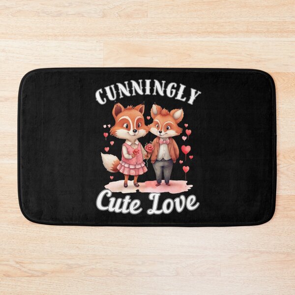 Item preview, Cunningly Cute Love designed and sold by FoxVibes.