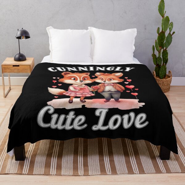 Item preview, Cunningly Cute Love designed and sold by FoxVibes.