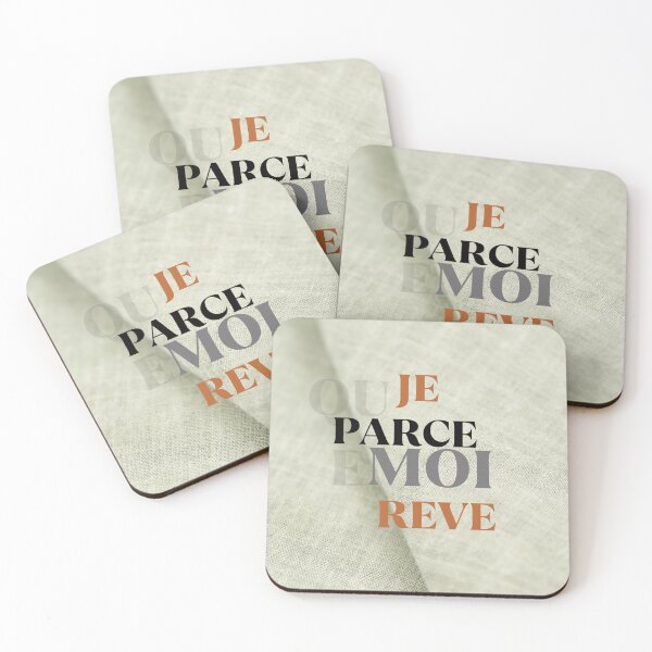 Item preview, Parce Que Moi Je Reve - i live because i am dream - #motivation designed and sold by thinkeshop7.