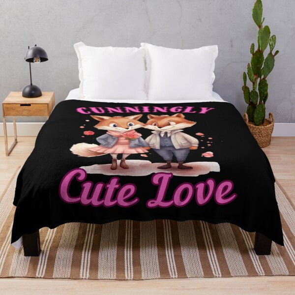 Item preview, Cunningly Cute Love. fox foxes designed and sold by FoxVibes.