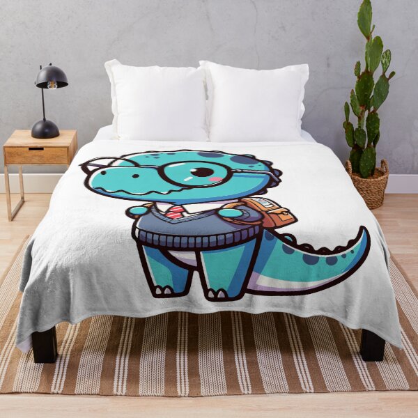 Item preview, Kawaii Tyarannosaurus Go To School designed and sold by TomFrontierArt.