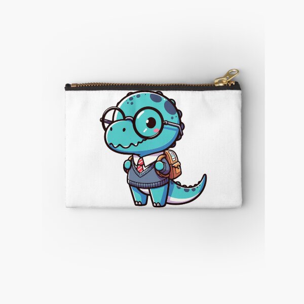 Item preview, Kawaii Tyarannosaurus Go To School designed and sold by TomFrontierArt.