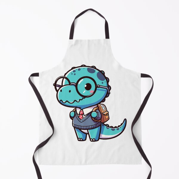 Item preview, Kawaii Tyarannosaurus Go To School designed and sold by TomFrontierArt.