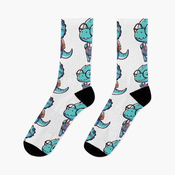 Item preview, Kawaii Tyarannosaurus Go To School designed and sold by TomFrontierArt.
