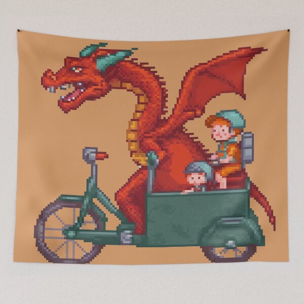 Item preview, Fantasy Ride Pixel designed and sold by Pixelartshirt.