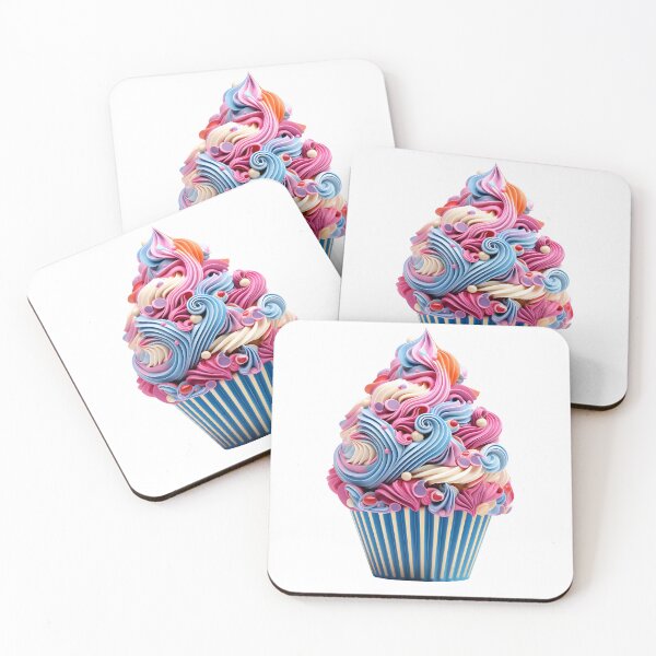 Item preview, cupcake designed and sold by 5minArtStudio.