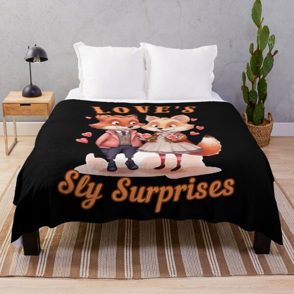 Item preview, Love's Sly Surprises. fox portrait designed and sold by FoxVibes.