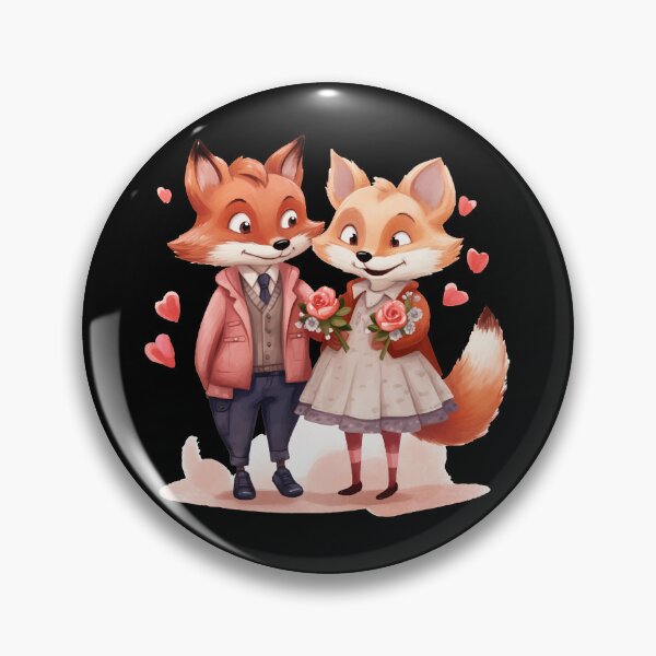 Item preview, Fox Couple designed and sold by FoxVibes.