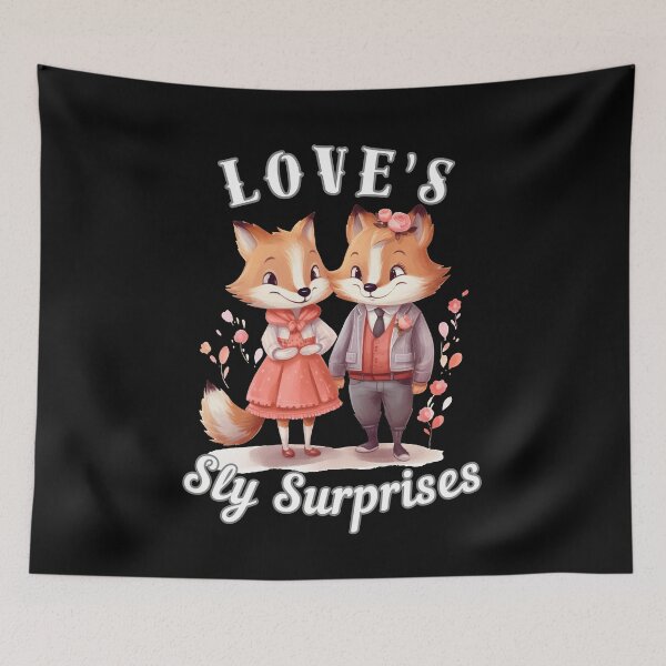 Item preview, Love's Sly Surprises. fox quote designed and sold by FoxVibes.