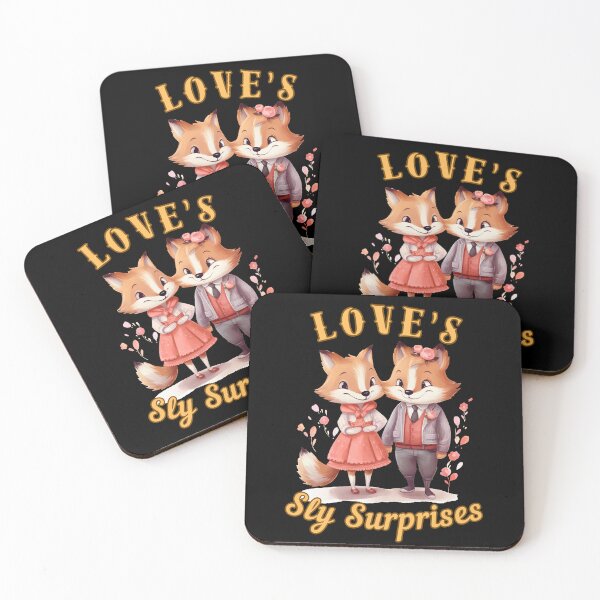 Item preview, Love's Sly Surprises. fox saying designed and sold by FoxVibes.