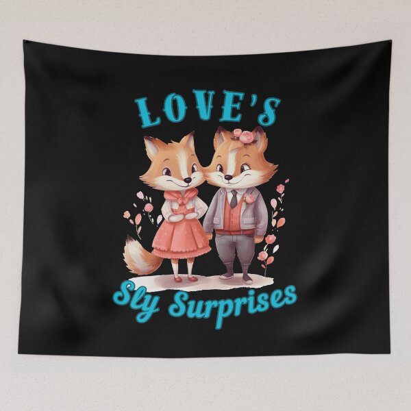 Item preview, Love's Sly Surprises. vintage fox designed and sold by FoxVibes.