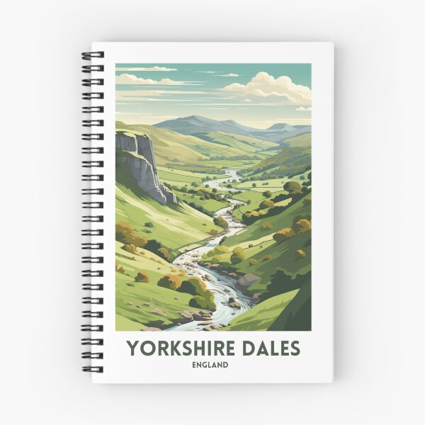 Item preview, Yorkshire Dales National Park Travel Poster designed and sold by Crosan.