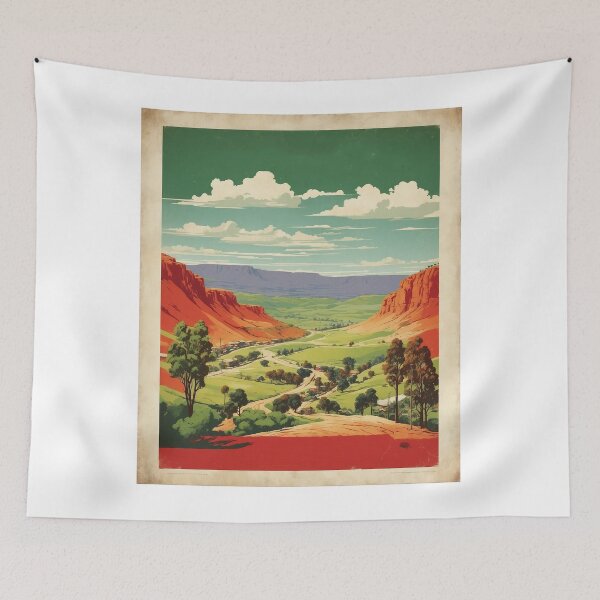 Artikelvorschau, Goulburn Australien Vintage Poster Tourismus entworfen und verkauft von TravelersGems.