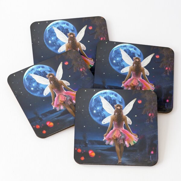 Item preview, Celestial Silhouette | Moonlit Fairy in Colorsplash designed and sold by MysticFable.