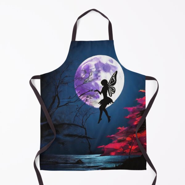 Item preview, Lunar Elegance | Fairy Silhouette in Nocturnal Colorsplash designed and sold by MysticFable.