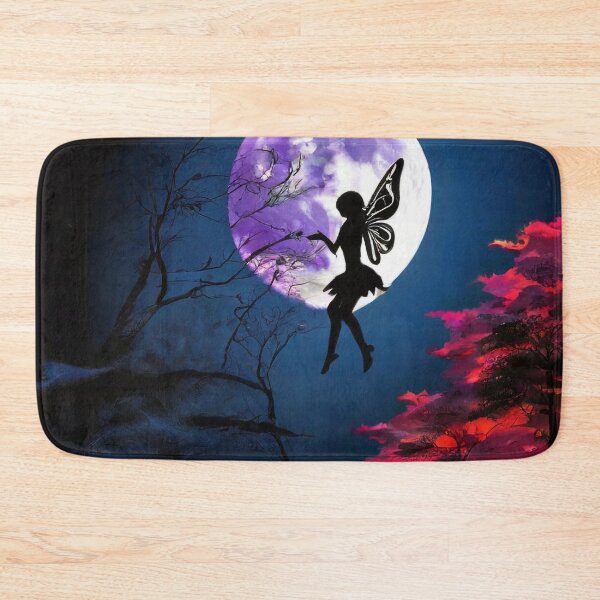 Item preview, Lunar Elegance | Fairy Silhouette in Nocturnal Colorsplash designed and sold by MysticFable.