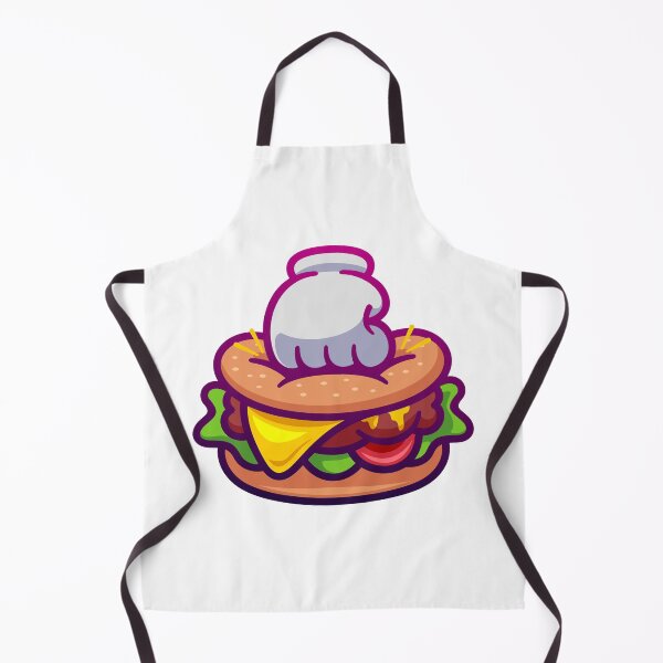 Item preview, Hand Smashed Burger Cartoon designed and sold by cuteskull.