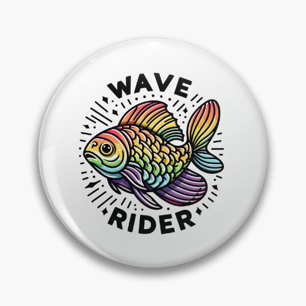 Item preview, Rainbow Fish: Wave Rider designed and sold by Dungeon-Depot.